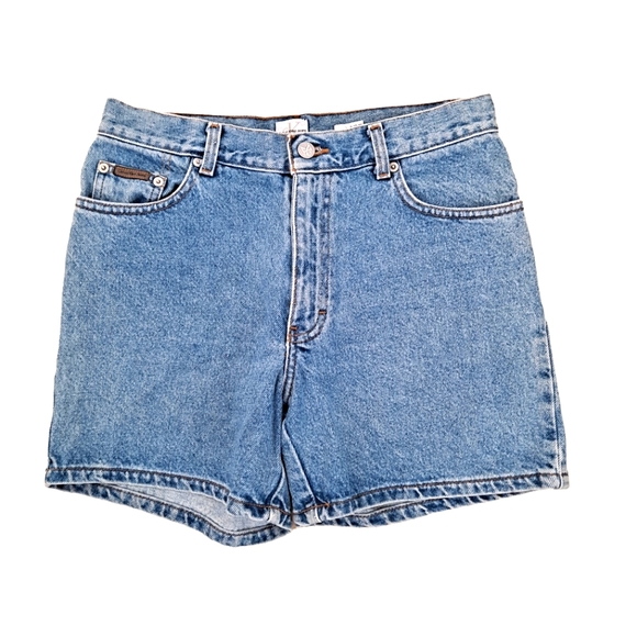 Calvin Klein Jeans Pants - Vintage 90'S Calvin Klein Women's Blue High Rise Denim Jean Shorts sz6